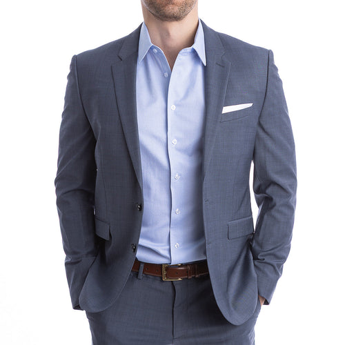 goTIELESS Ultimate Dress Shirt (Blue Diamond)